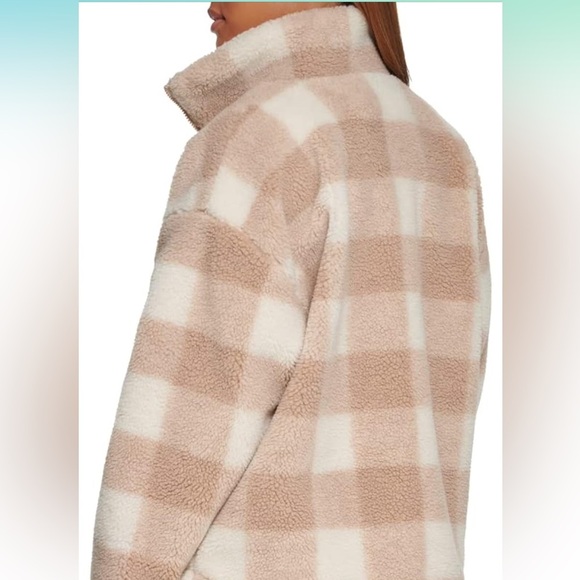 Levi's Women's Zip Up Sherpa Teddy Jacket - Large - Picture 4 of 11